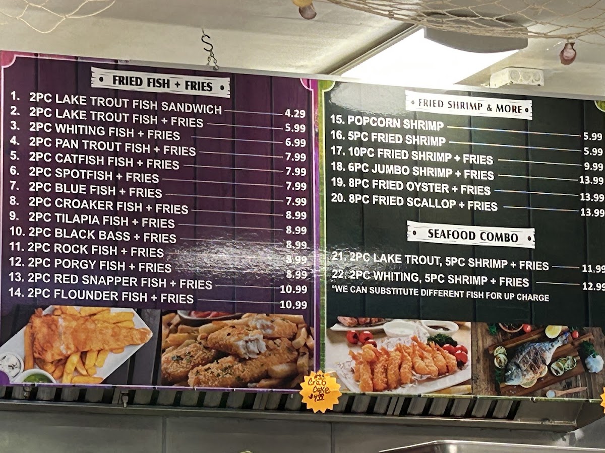 Catch of the Day Seafood Menu - Image 3