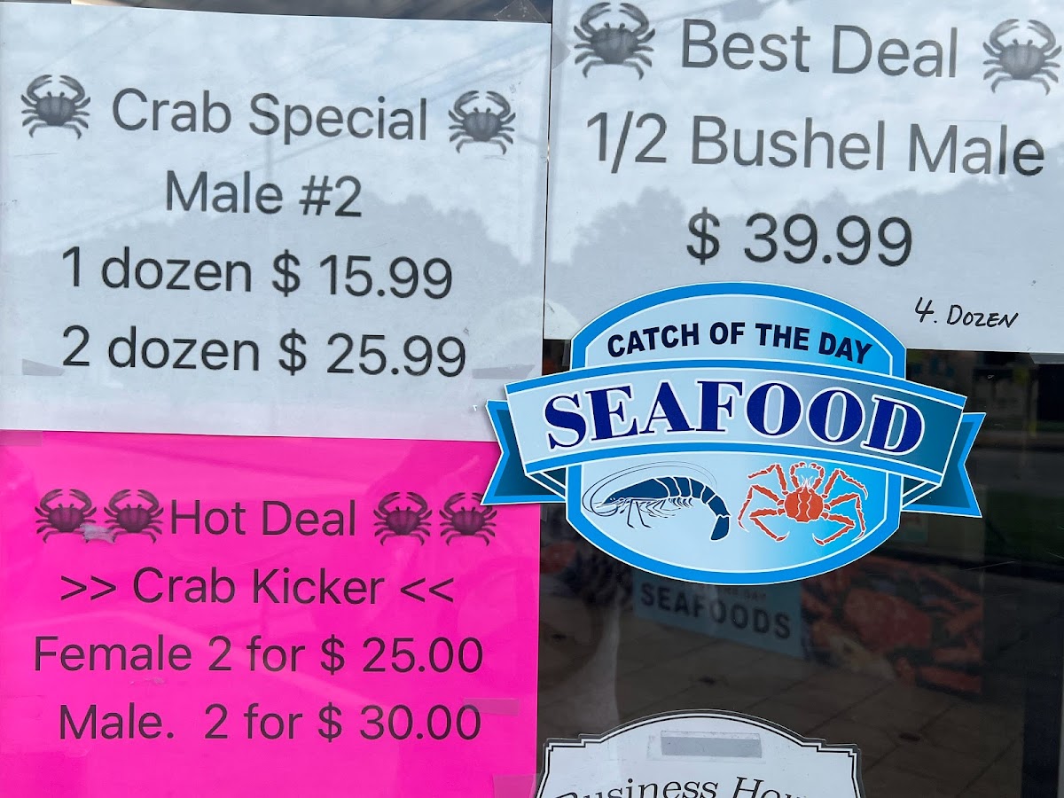 Catch of the Day Seafood Menu - Image 4